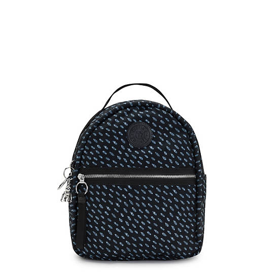 Kipling Kae Printed Rygsække Sort | DK 1592KO